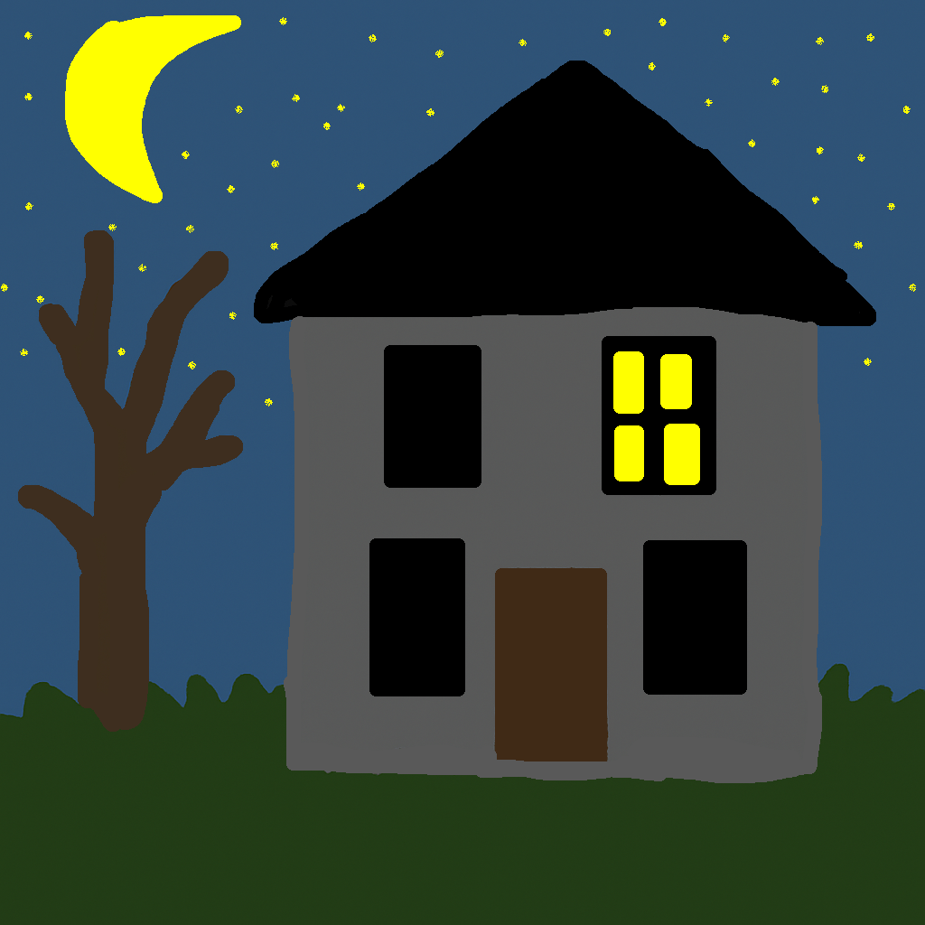 A House with the Light Still&nbsp;On